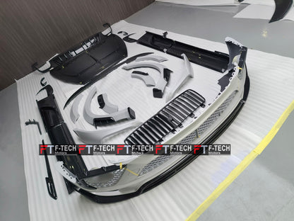 Dry Carbon Fiber Wide Body Kit For Bentley Bentayga 2021+ Mansory