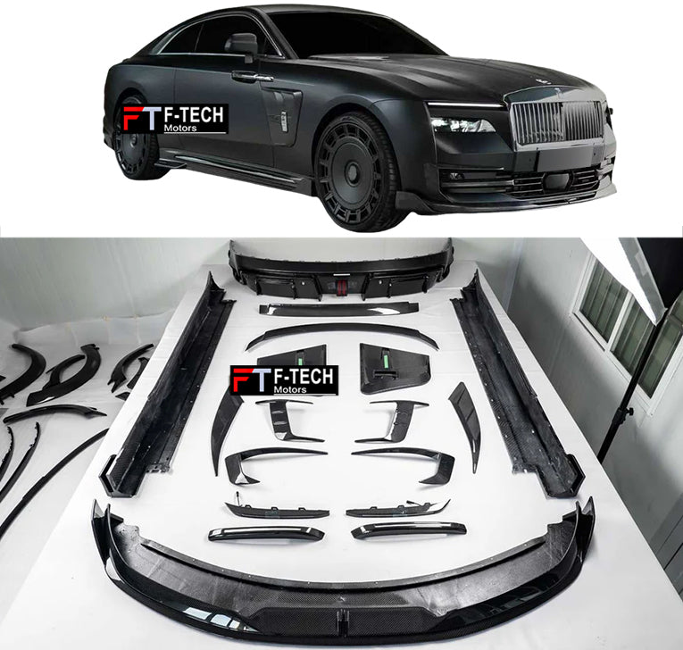 Dry Carbon Fiber Upgrade Body Kit For Rolls Royce Spectre 2024+ Mansory