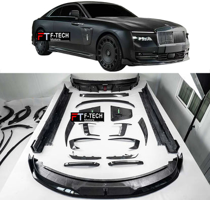 Dry Carbon Fiber Upgrade Body Kit For Rolls Royce Spectre 2024+ Mansory