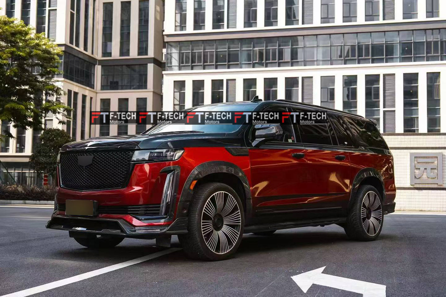 Dry Carbon Fiber Body For Cadillac Escalade GMT1UL 2020 - 2024 MSY