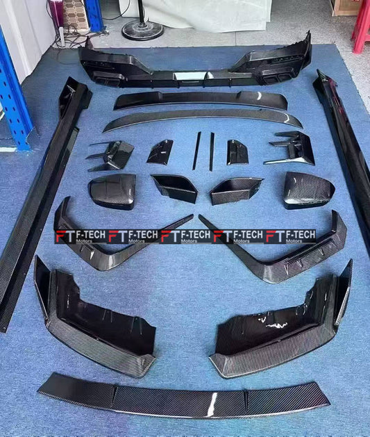 Dry Carbon Fiber Soft Kit For BMW 7 Series G70 2022+ Mansory