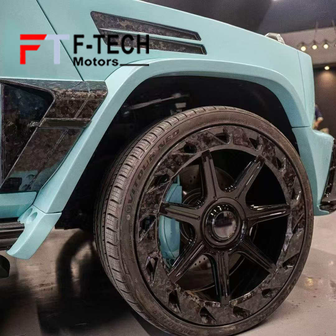 Forged Carbon Wide Body Kit For Mercedes Benz G Class W463A G63 2018 - 2023 Mansory Grande Entree 