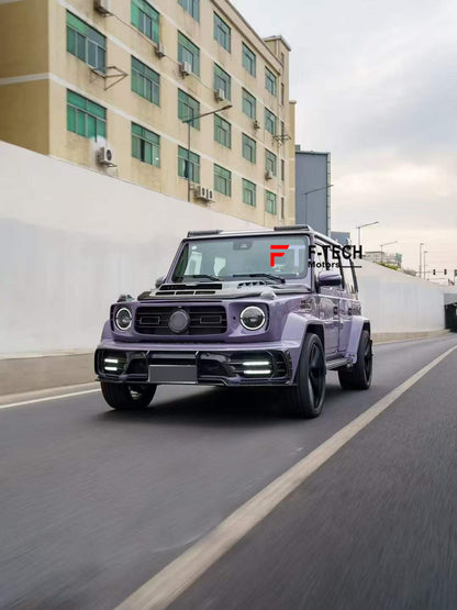 Forged Carbon Wide Body Kit For Mercedes Benz G Class W463A G63 2018 - 2023 Mansory Grande Entree 