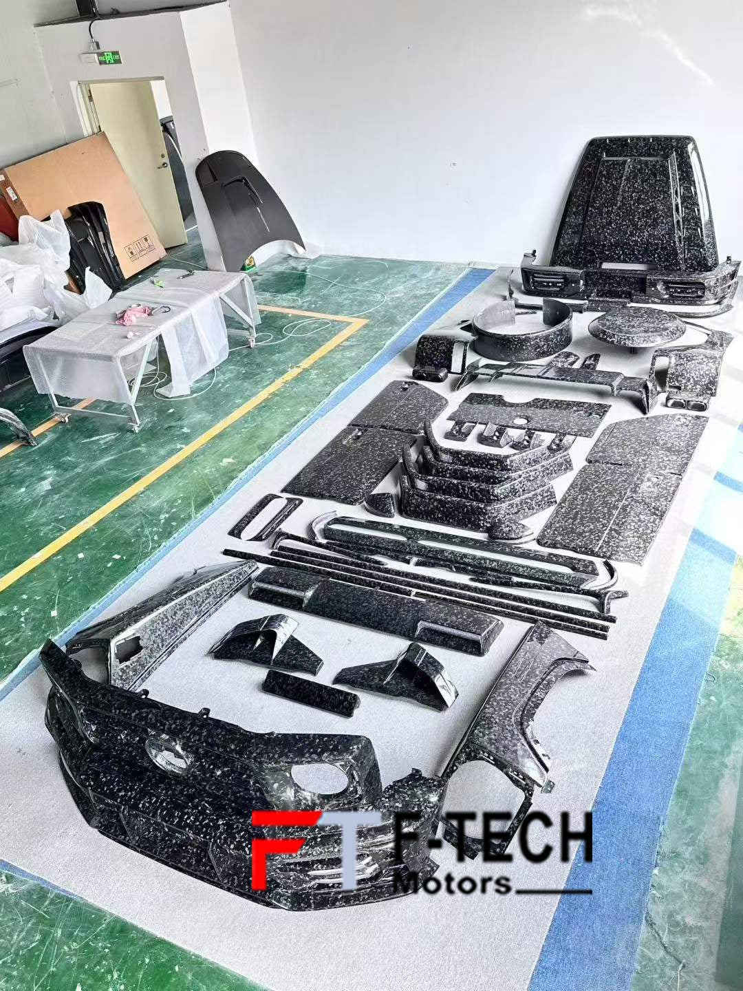 Forged Carbon Wide Body Kit For Mercedes Benz G Class W463A G63 2018 - 2023 Mansory Grande Entree 