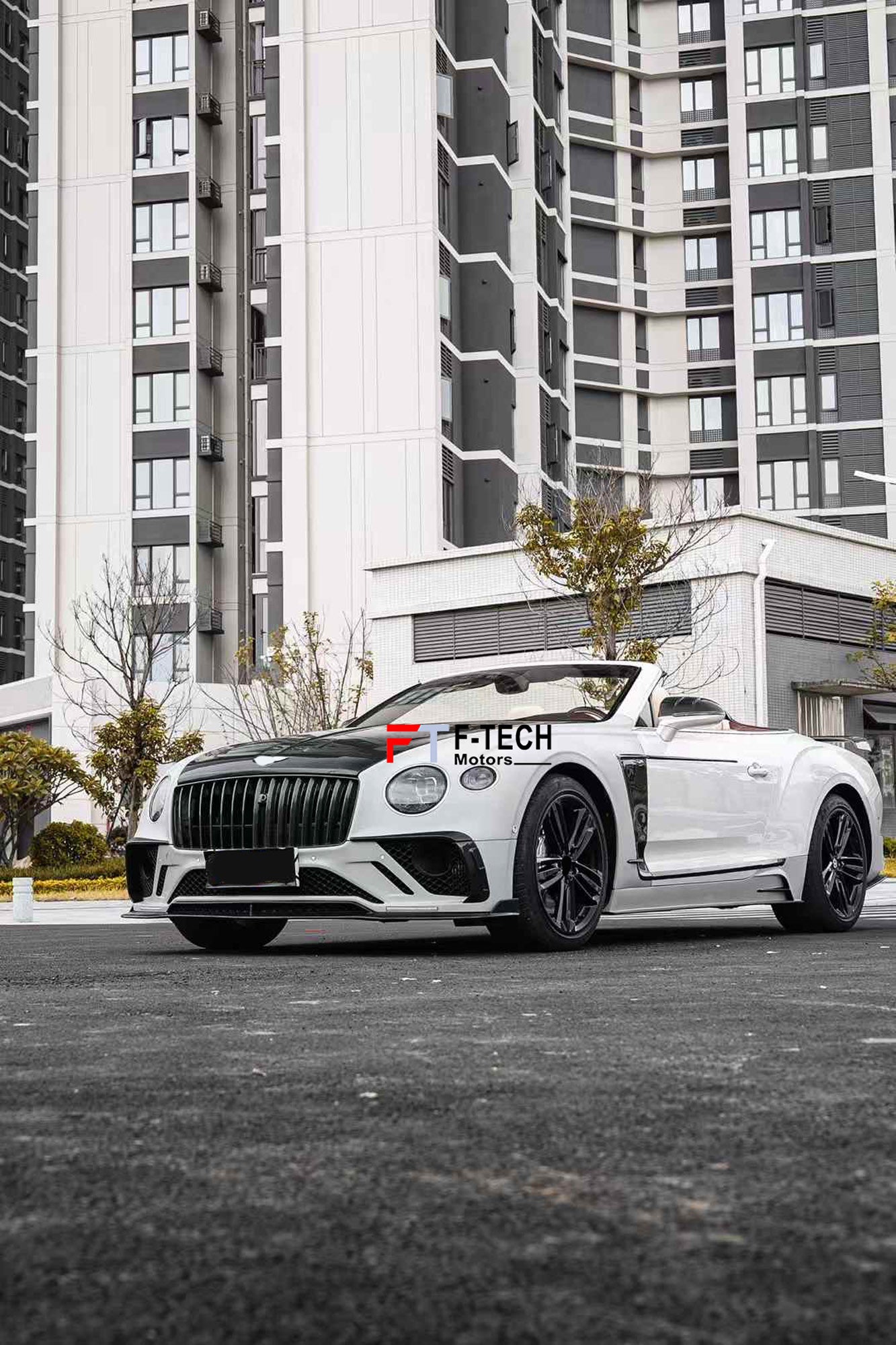 Dry Carbon Fiber Body Kit For Bentley Continental GT GTC Convertible 2017 - 2023