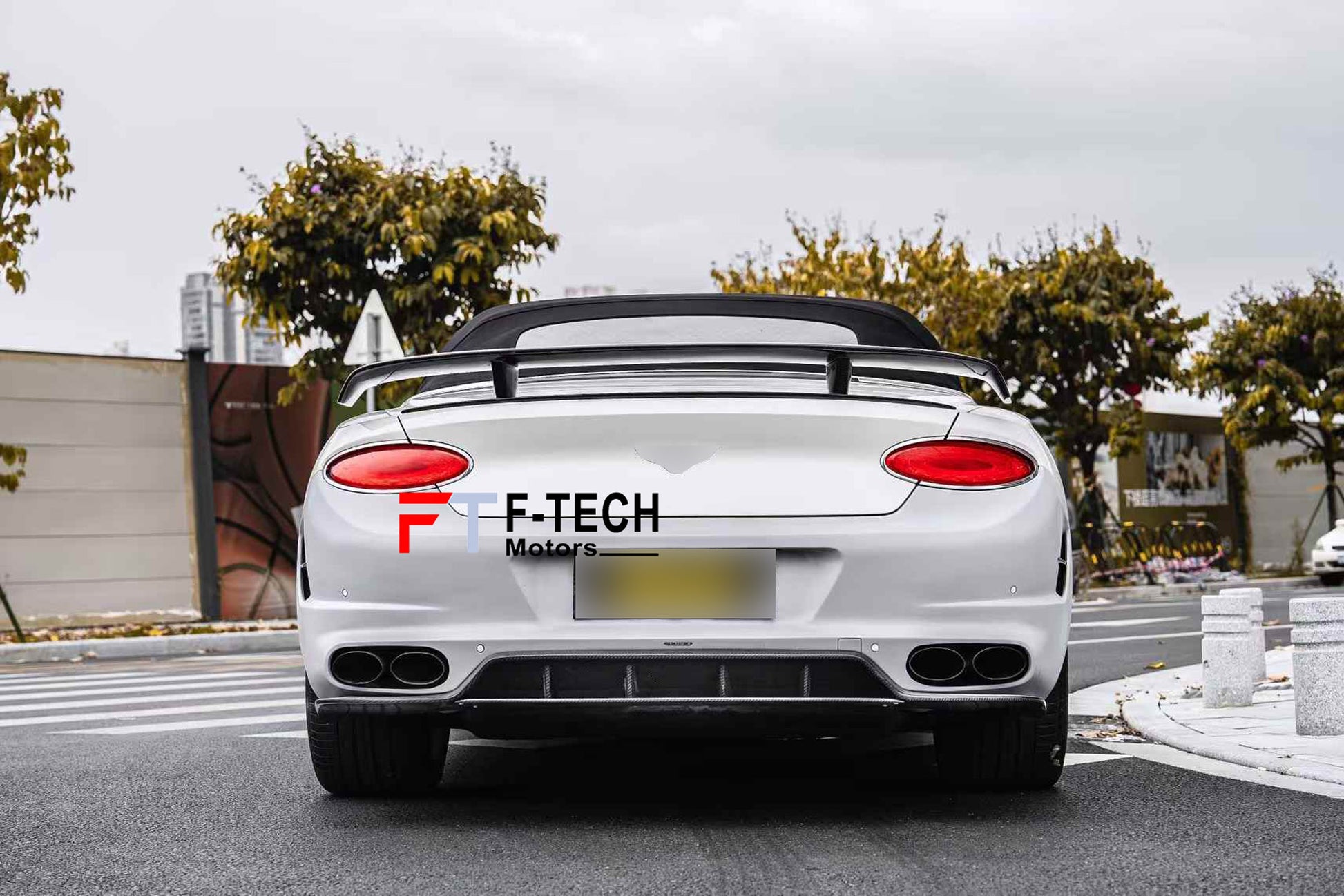 Dry Carbon Fiber Body Kit For Bentley Continental GT GTC Convertible 2017 - 2023