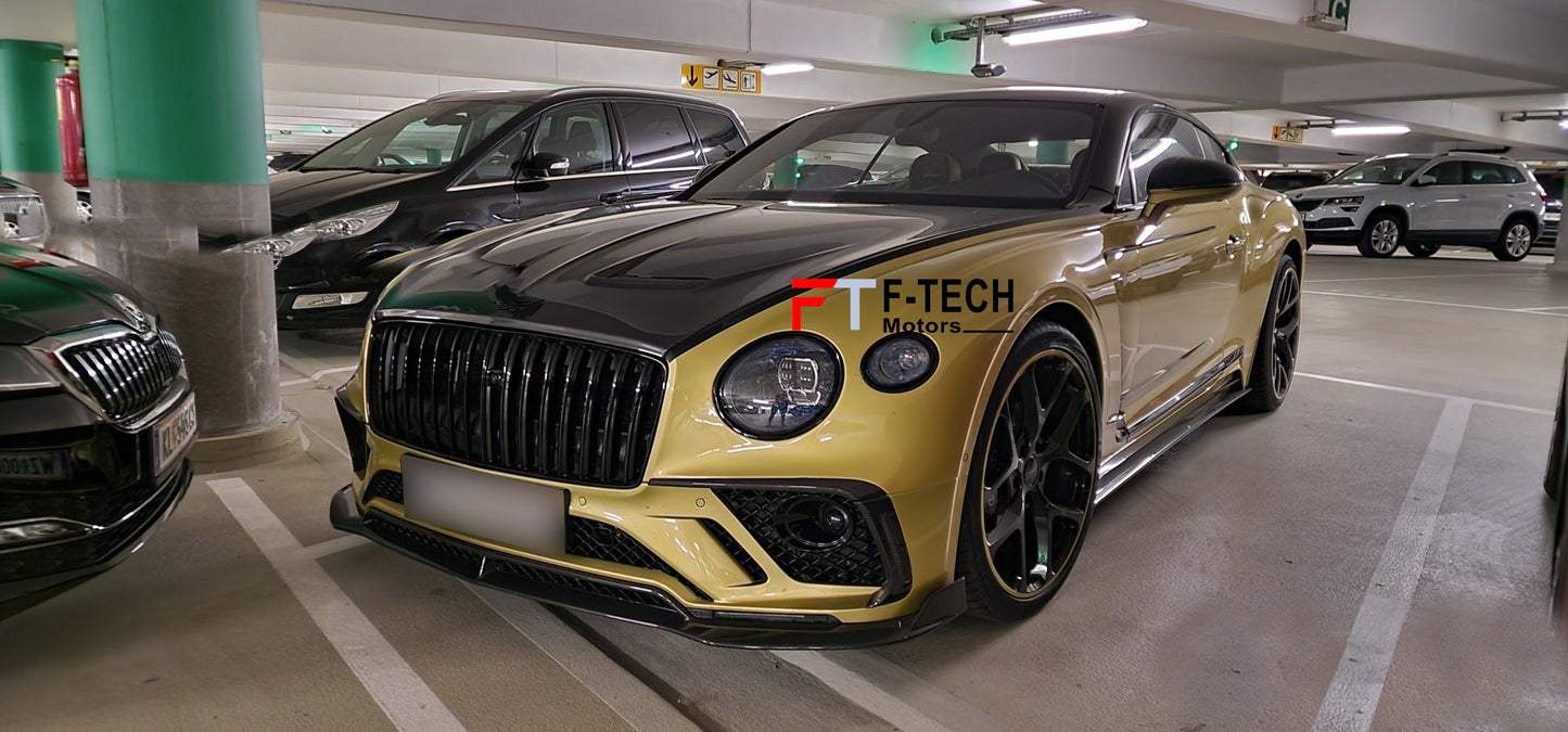 Dry Carbon Fiber Body Kit For Bentley Continental GT GTC 2017 - 2023 Mansory
