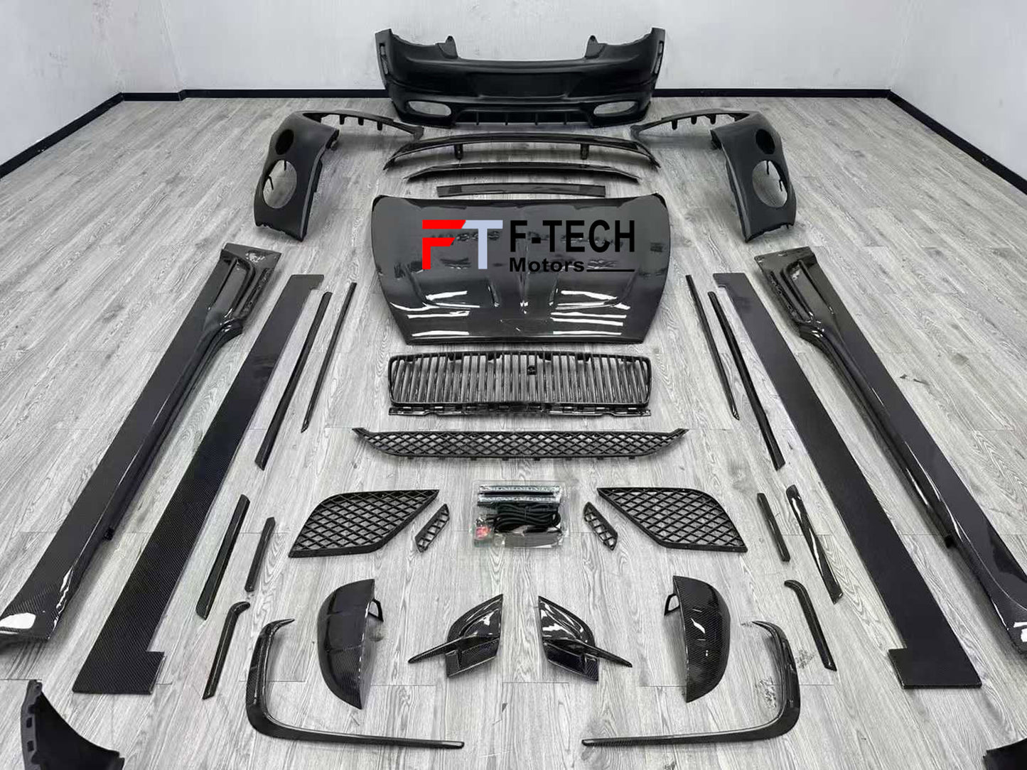 Dry Carbon Fiber Body Kit For Bentley Continental GT GTC 2017 - 2023 Mansory