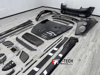 Dry Carbon Fiber Body Kit For Bentley Continental GT GTC 2017 - 2023 Mansory