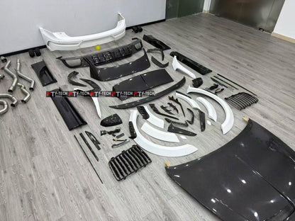 Forged Dry Carbon Fiber Wide Body Kit For Bentley Bentayga 2 2021+ Mansory