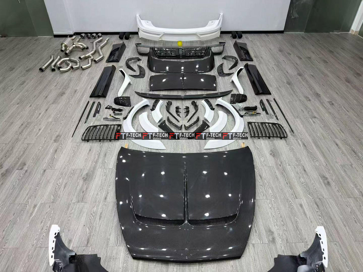 Forged Dry Carbon Fiber Wide Body Kit For Bentley Bentayga 2 2021+ Mansory
