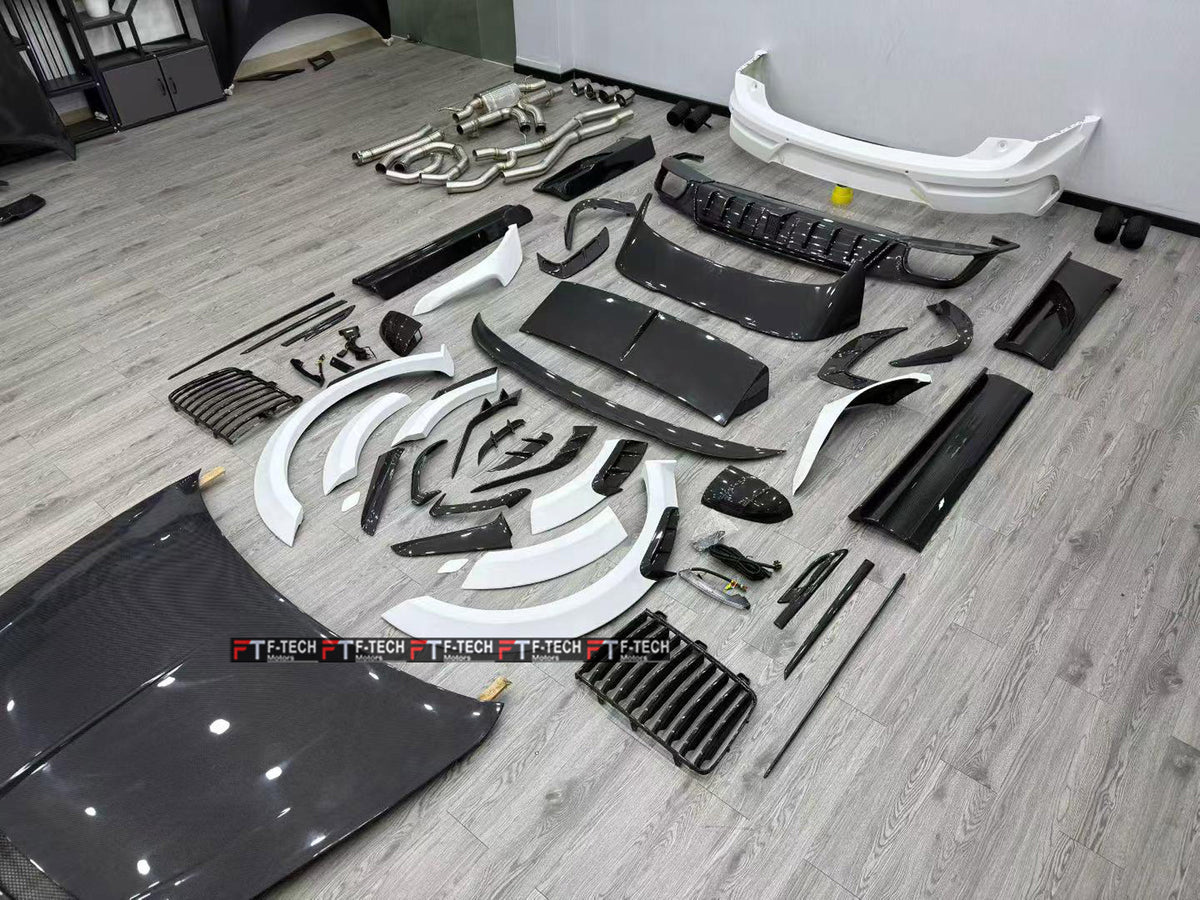 Forged Dry Carbon Fiber Wide Body Kit For Bentley Bentayga 2 2021+ Mansory