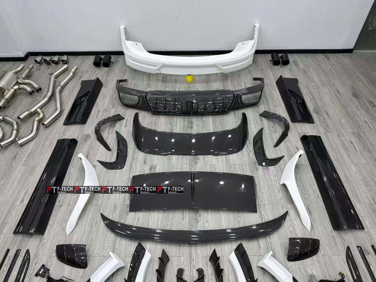 Forged Dry Carbon Fiber Wide Body Kit For Bentley Bentayga 2 2021+ Mansory