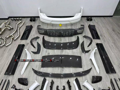 Forged Dry Carbon Fiber Wide Body Kit For Bentley Bentayga 2 2021+ Mansory