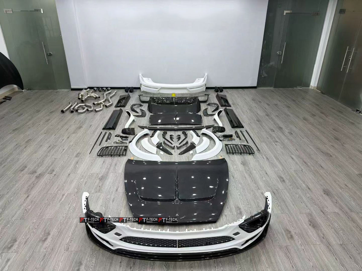 Forged Dry Carbon Fiber Wide Body Kit For Bentley Bentayga 2 2021+ Mansory