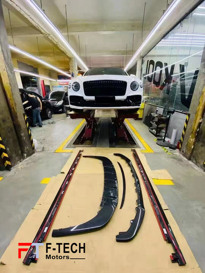 Dry Carbon Fiber Aero Kit For Bentley Flying Spur 2019 - 2024 Mansory