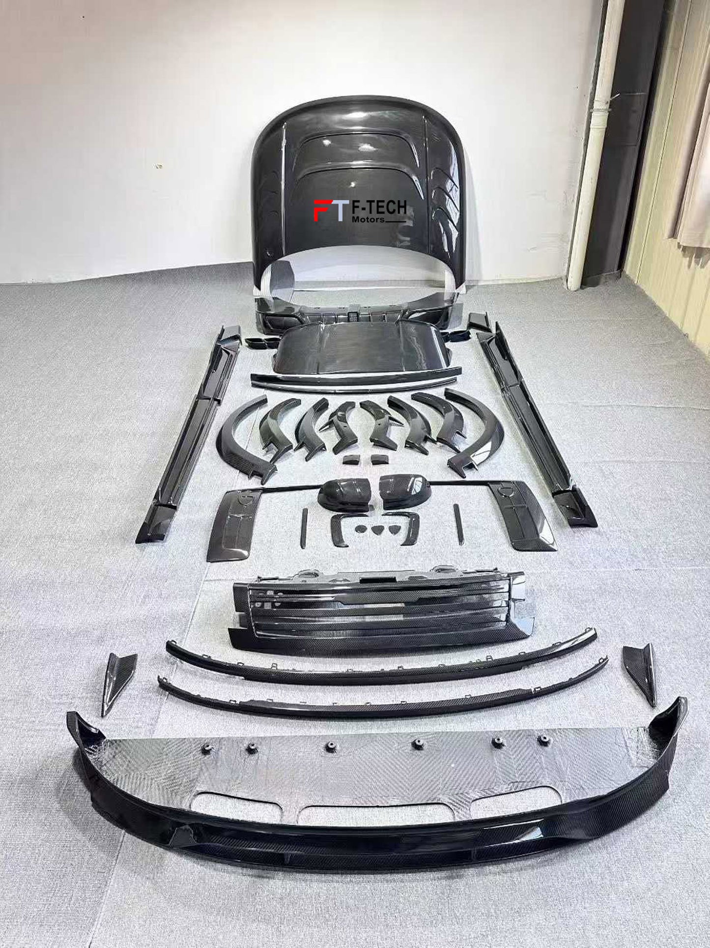 Carbon Fiber Soft Kit For Range Rover L460 2023+ Mansory