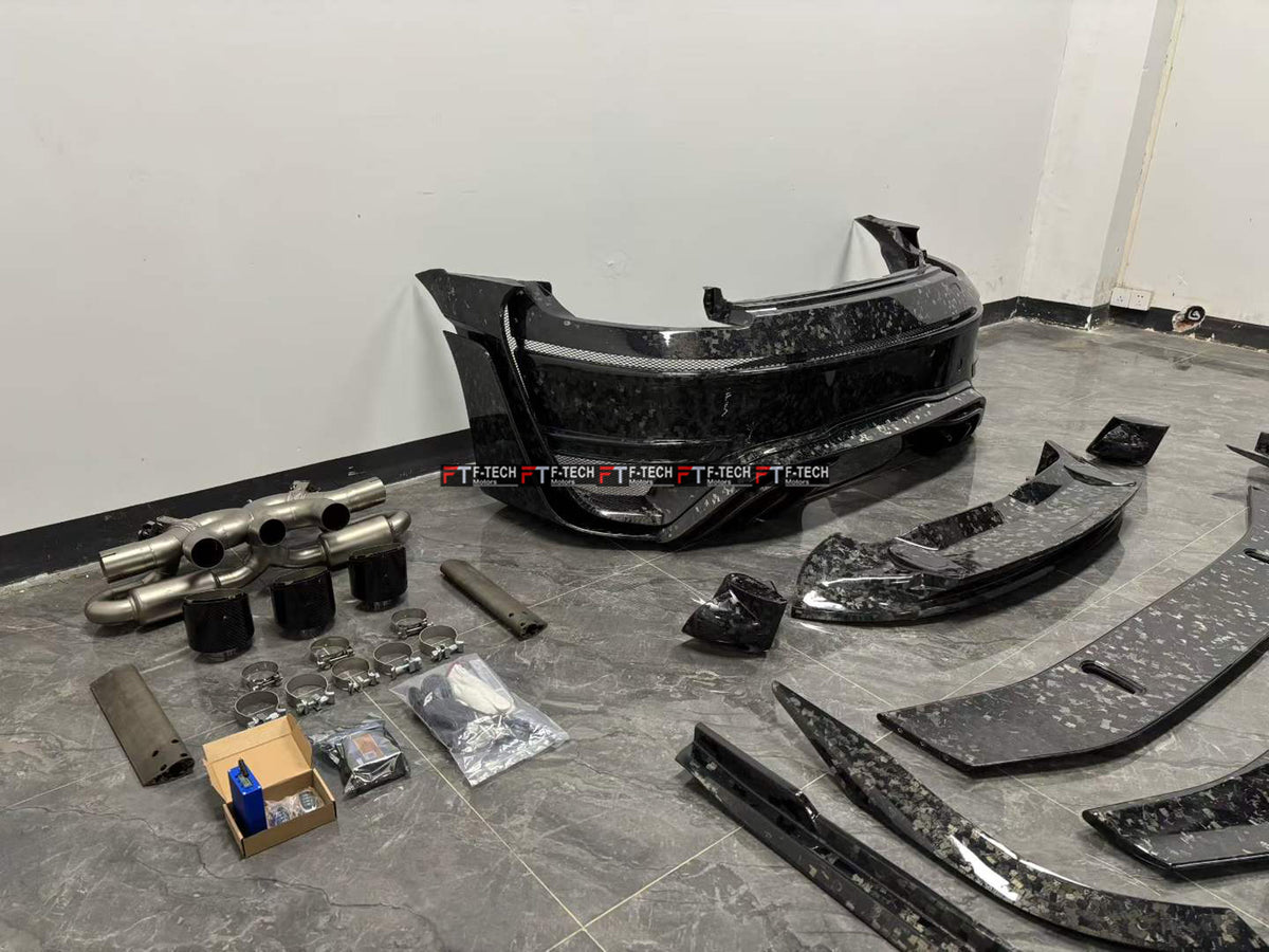 Forged Carbon Fiber Wide Body Kit MS For Porsche 911 992 Turbo S 19 - 23