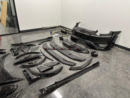 Forged Carbon Fiber Wide Body Kit MS For Porsche 911 992 Turbo S 19 - 23