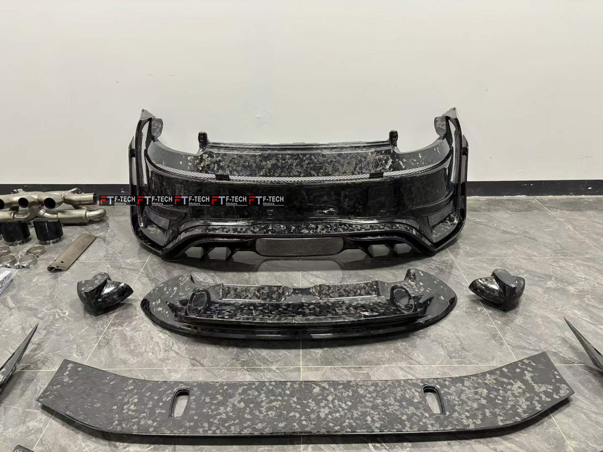 Forged Carbon Fiber Wide Body Kit MS For Porsche 911 992 Turbo S 19 - 23