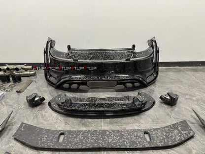 Forged Carbon Fiber Wide Body Kit MS For Porsche 911 992 Turbo S 19 - 23