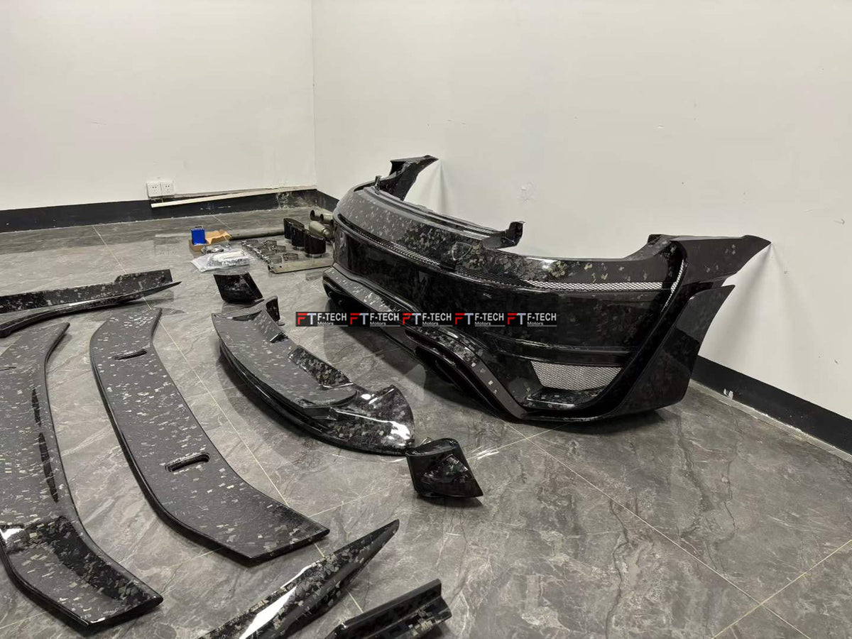 Forged Carbon Fiber Wide Body Kit MS For Porsche 911 992 Turbo S 19 - 23
