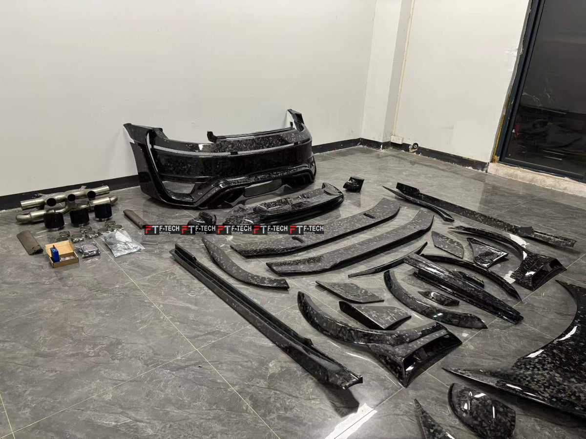 Forged Carbon Fiber Wide Body Kit MS For Porsche 911 992 Turbo S 19 - 23