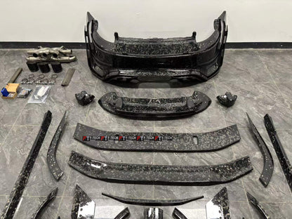 Forged Carbon Fiber Wide Body Kit MS For Porsche 911 992 Turbo S 19 - 23