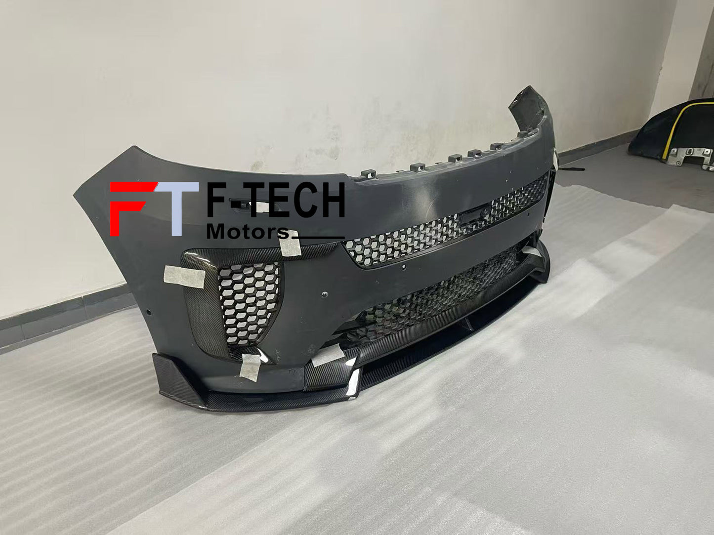 Carbon Front Bumper Assembly For Land Rover Range Rover Sport L461 2023+ Mansory