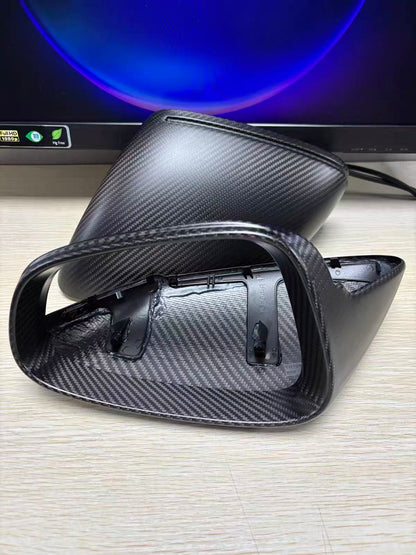 Matte Dry Carbon Mirror Covers For Porsche 911 992 Carrera 4 S 4S Turbo S 2019+