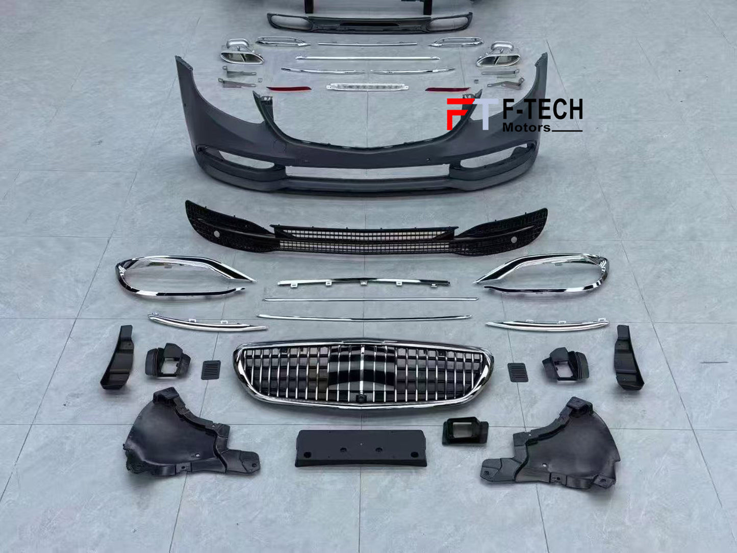 Upgrade Body Kit Maybach For Mercedes Benz E Class W213 2016 - 2020