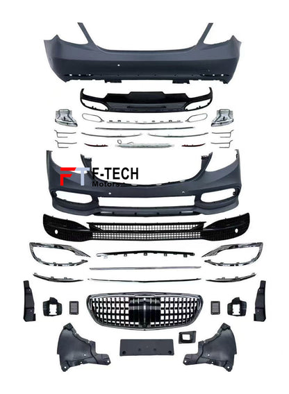 Upgrade Body Kit Maybach For Mercedes Benz E Class W213 2016 - 2020