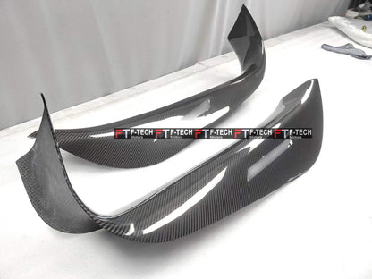 Gloss Dry Carbon Fiber Side Door Sills For McLaren GT 2019 - 2023