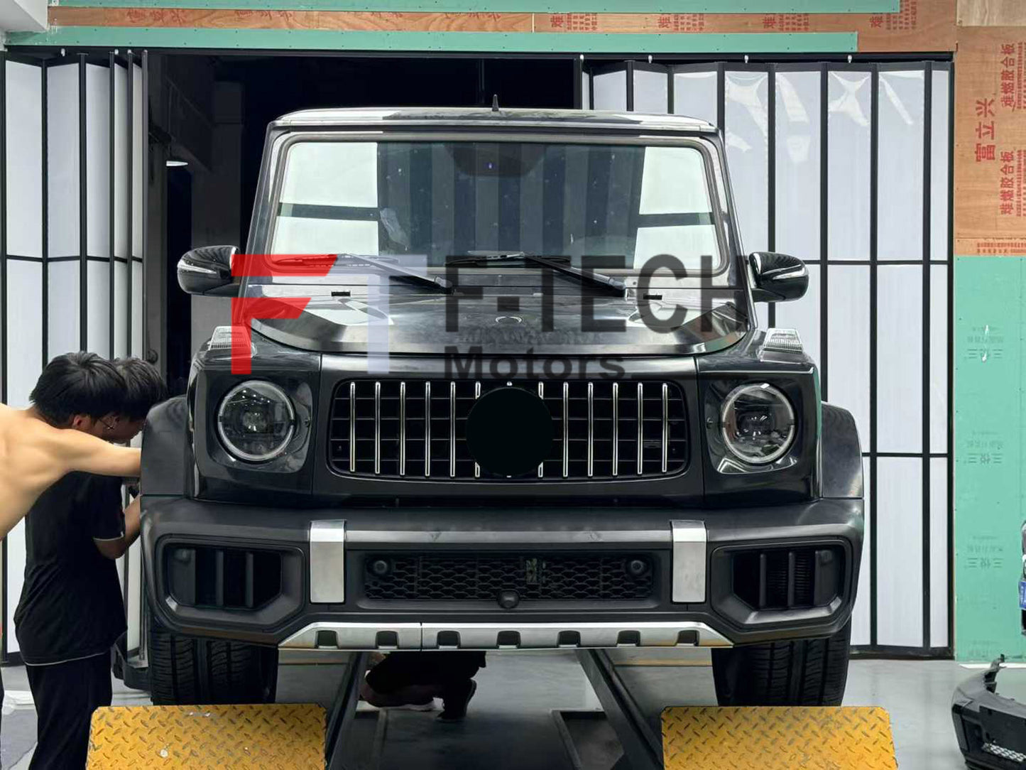 2025 G63 AMG W465 Style Body Kit For Mercedes Benz G Class W463 2007 - 2017 