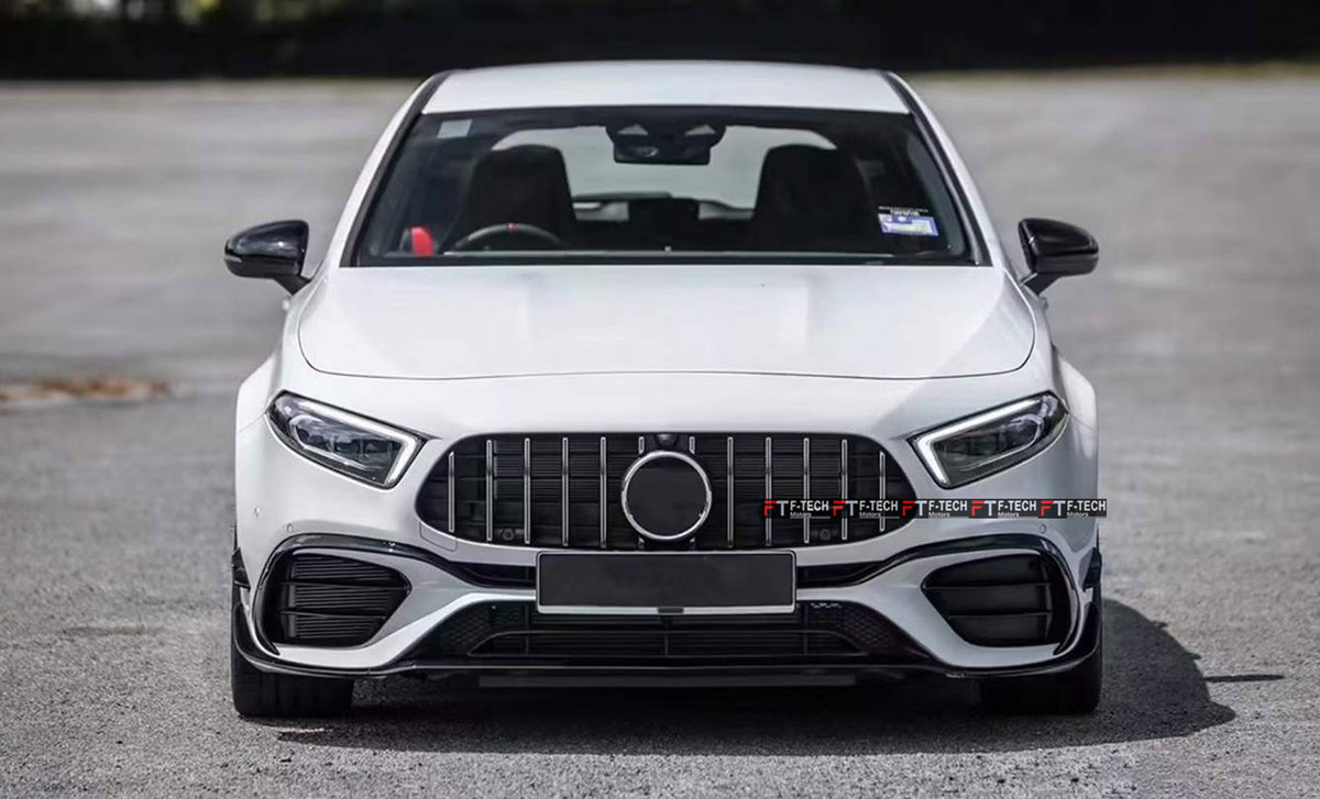 Carbon Fiber Aero Kit Trims For Mercedes Benz A Class W177 A45 Hatchback 2019 - 2024