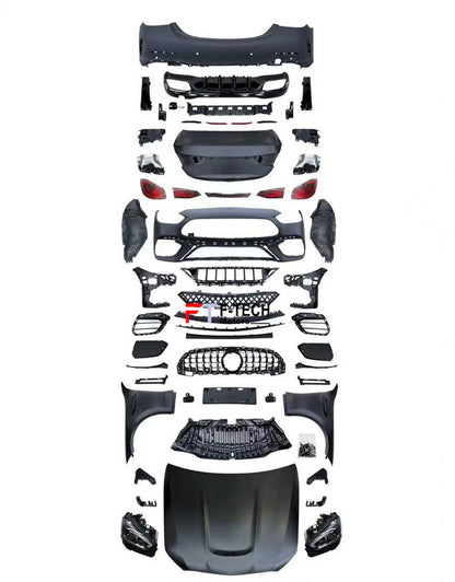 C63 AMG 2025 Look Upgrade Body Kit Mercedes Benz C Class W205 2015 - 2021