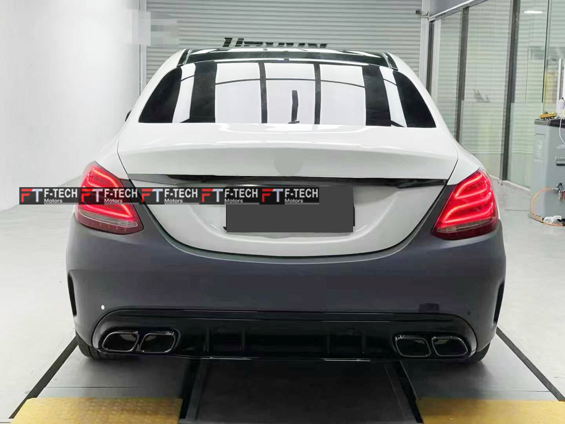 Mercedes Benz C Class W205 2018 - 2023 Upgrade to C63 AMG Body Kit