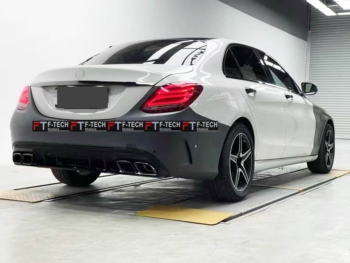 Mercedes Benz C Class W205 2014 - 2023 Upgrade to C63 AMG Body Kit