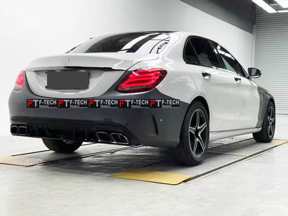 Mercedes Benz C Class W205 2014 - 2023 Upgrade to C63 AMG Body Kit