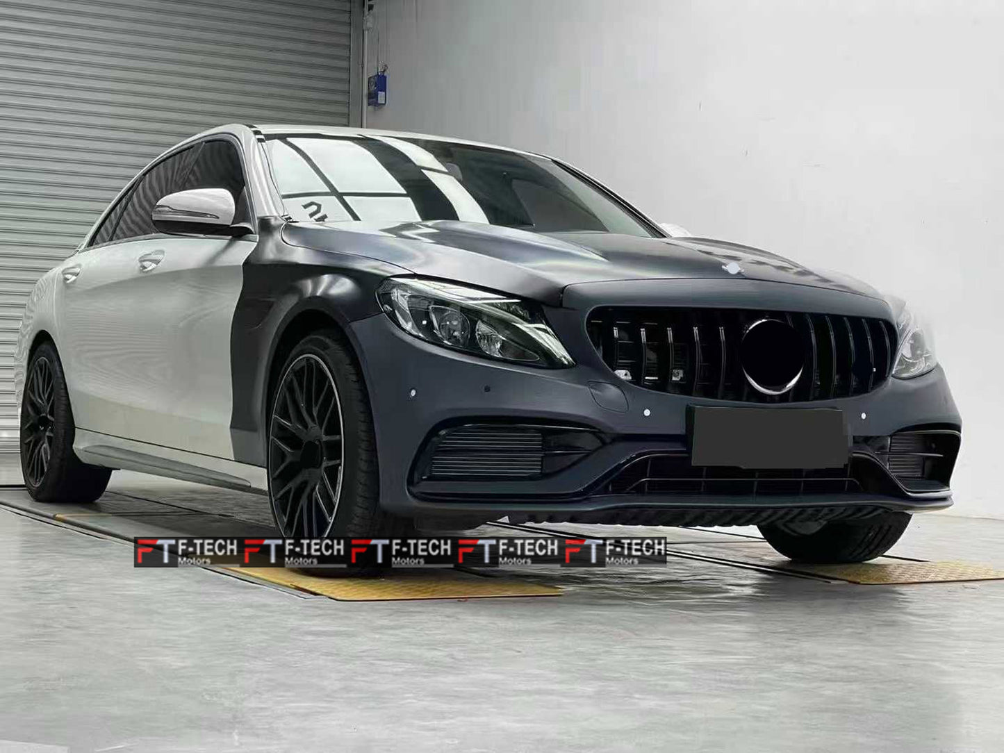 Mercedes Benz C Class W205 2018 - 2023 Upgrade to C63 AMG Body Kit