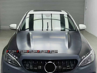 Mercedes Benz C Class W205 2018 - 2023 Upgrade to C63 AMG Body Kit
