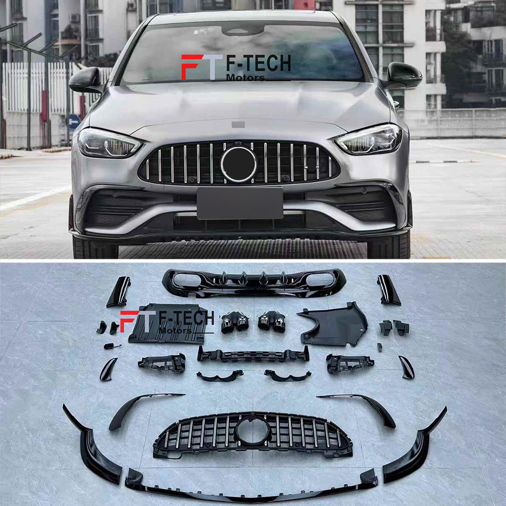 C43 AMG Style Soft Kit For Mercedes Benz C Class W206 2021 - 2026