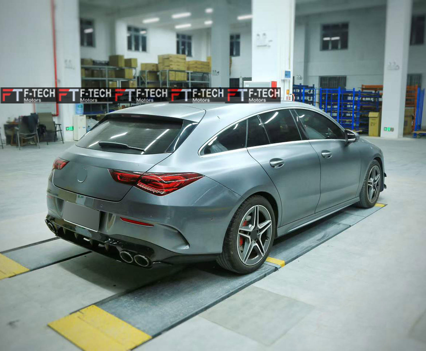 Mercedes Benz CLA X118 Shooting Brake 2023 - 2026 Upgrade To CLA 45 S AMG