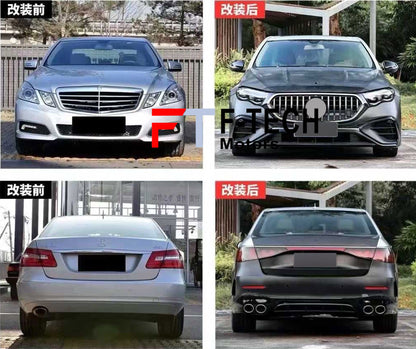 2025 E53 AMG W214 Body Kit For Mercedes Benz E Class W212 2009 - 2016