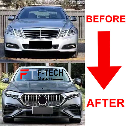 2025 E53 AMG W214 Body Kit For Mercedes Benz E Class W212 2009 - 2016