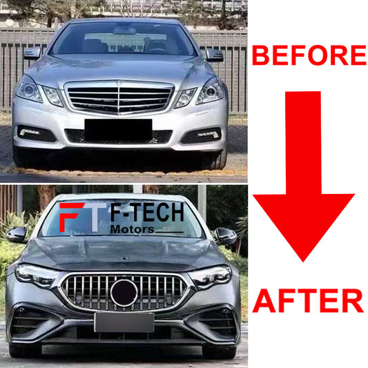 2025 E53 AMG W214 Body Kit For Mercedes Benz E Class W212 2009 - 2016