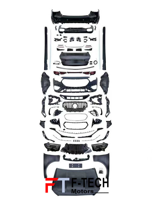 2025 E53 AMG W214 Body Kit For Mercedes Benz E Class W212 2009 - 2016