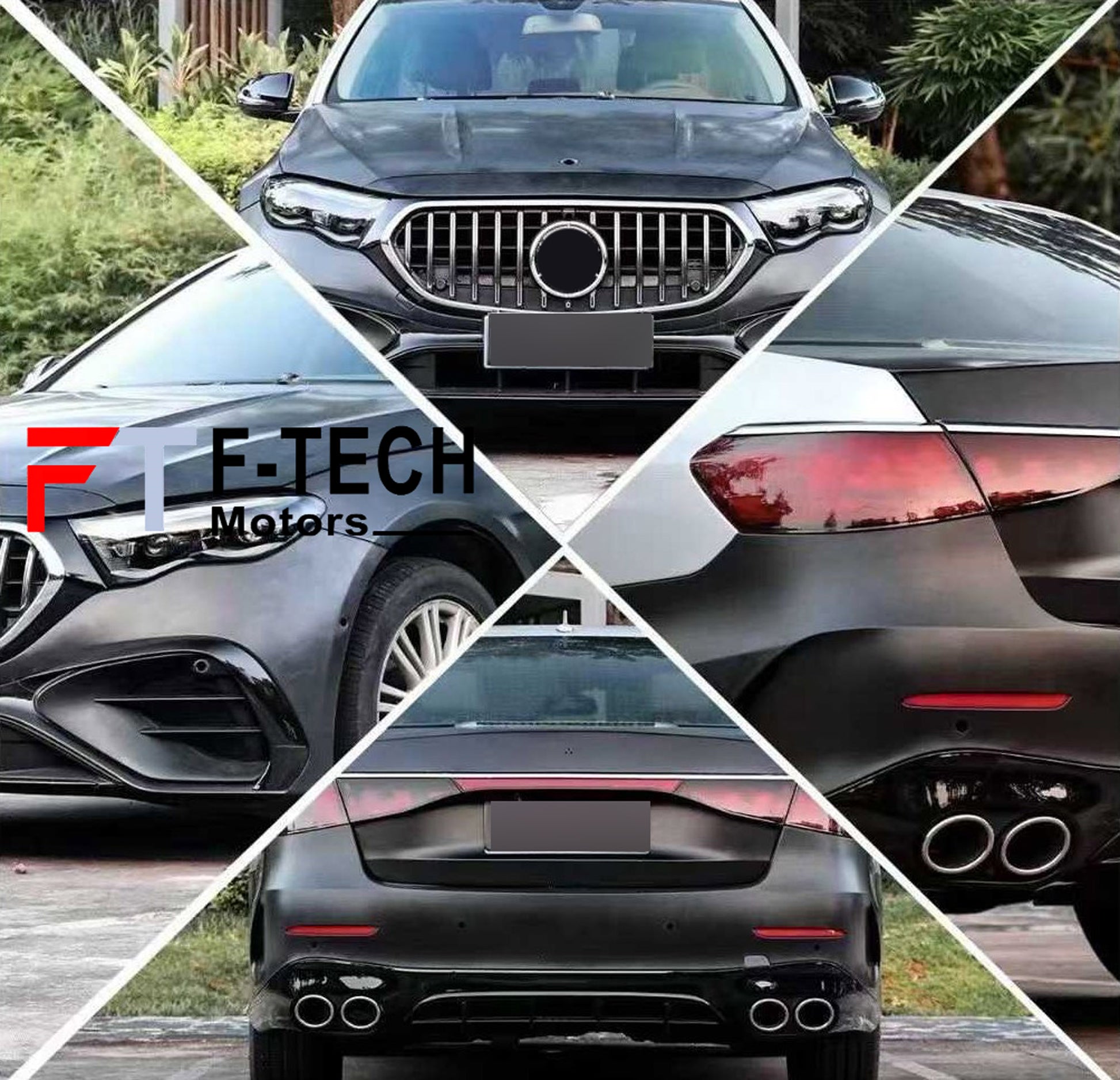 2025 E53 AMG W214 Body Kit For Mercedes Benz E Class W212 2009 - 2016