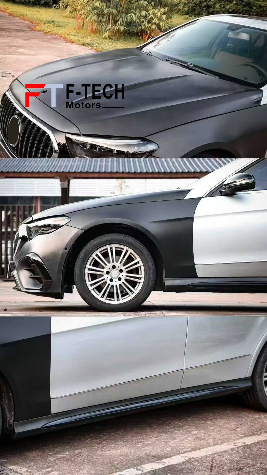2025 E53 AMG W214 Body Kit For Mercedes Benz E Class W212 2009 - 2016