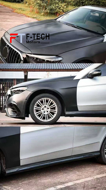 2025 E53 AMG W214 Body Kit For Mercedes Benz E Class W212 2009 - 2016